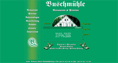Desktop Screenshot of buschmuehle-sachsen.de